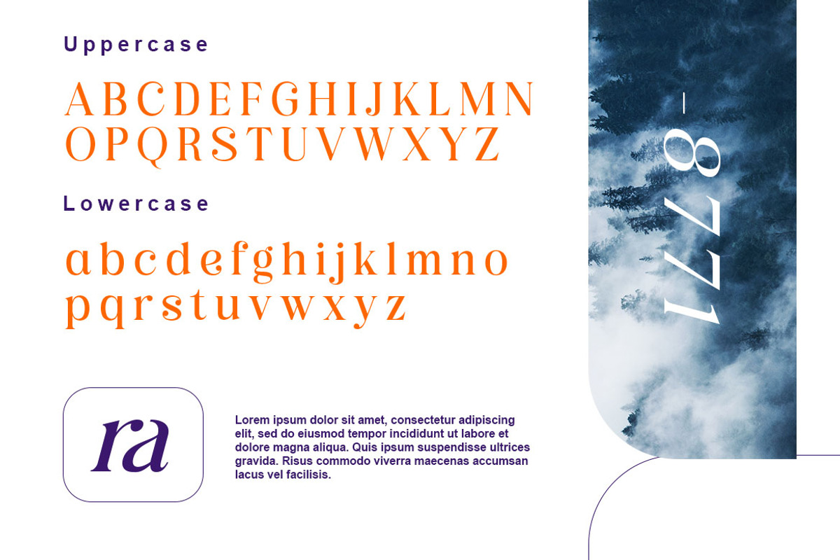 IbrahimAsSyauqi - Modern Serif Font, a Serif Font by Meizzaluna Design (Photo 7 of 10)