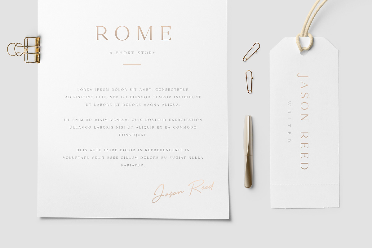 Klausen - Stylish All Caps Serif, a Serif Font by AlienValley (Photo 3 of 9)