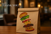 Watercolor Burgers Clipart, a Food Illustration by DiashaArt (Thumbnail 5 of 5)