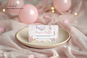 Sea You Soon Baby Invitation Set, an Invitation Template by Digital_Mind (Thumbnail 4 of 6)