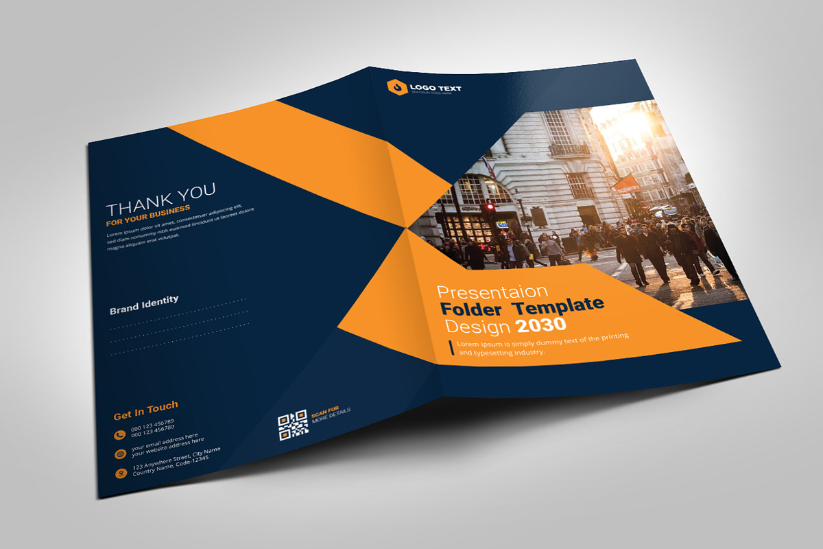 Presentation Folder Template Design, a Poster Template by zahidhossainalif (Photo 2 of 6)