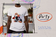 Dirty Handwritten Font, a Script Font by Artcoast Fonts (Thumbnail 10 of 11)