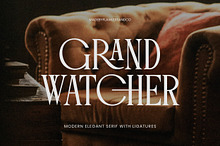 Grand Watcher - Elegant Serif Font