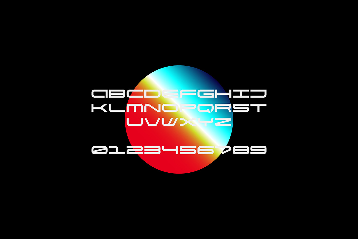 Necoma - monospace wide font, a Sans Serif Font by MoonBandit (Photo 6 of 6)