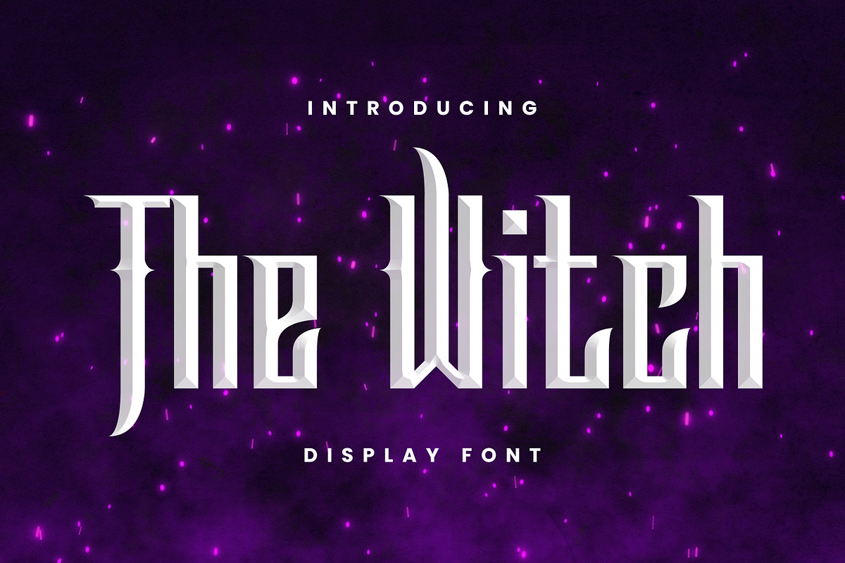 The Witch Font, a Serif Font by Haws.std (Photo 1 of 5)