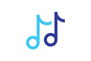 Music Vector  logo icon design, a Graphic by T.Vooka