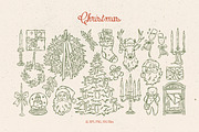 Whimsical Christmas Illustrations, an Object Graphic by DesignThatMatters (Thumbnail 9 of 16)