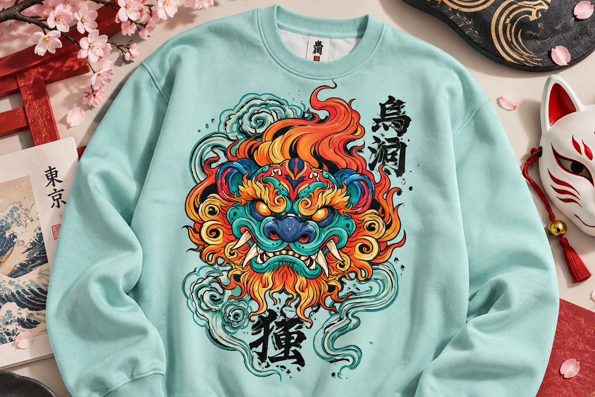 500+ Japanese T-Shirt Designs Bundle, a Decorative Illustration by Selenique Studio (Photo 9 of 16)