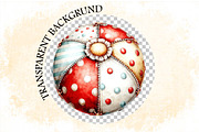 Whimsical Summer Beach Ball Clipart, an Illustration by SVGArt (Thumbnail 8 of 9)