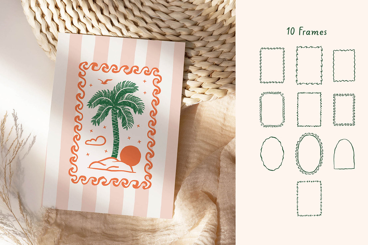 Whimsical Palm Creator for Procreate, a Brush Add-On by Pencil Twist (Photo 4 of 10)