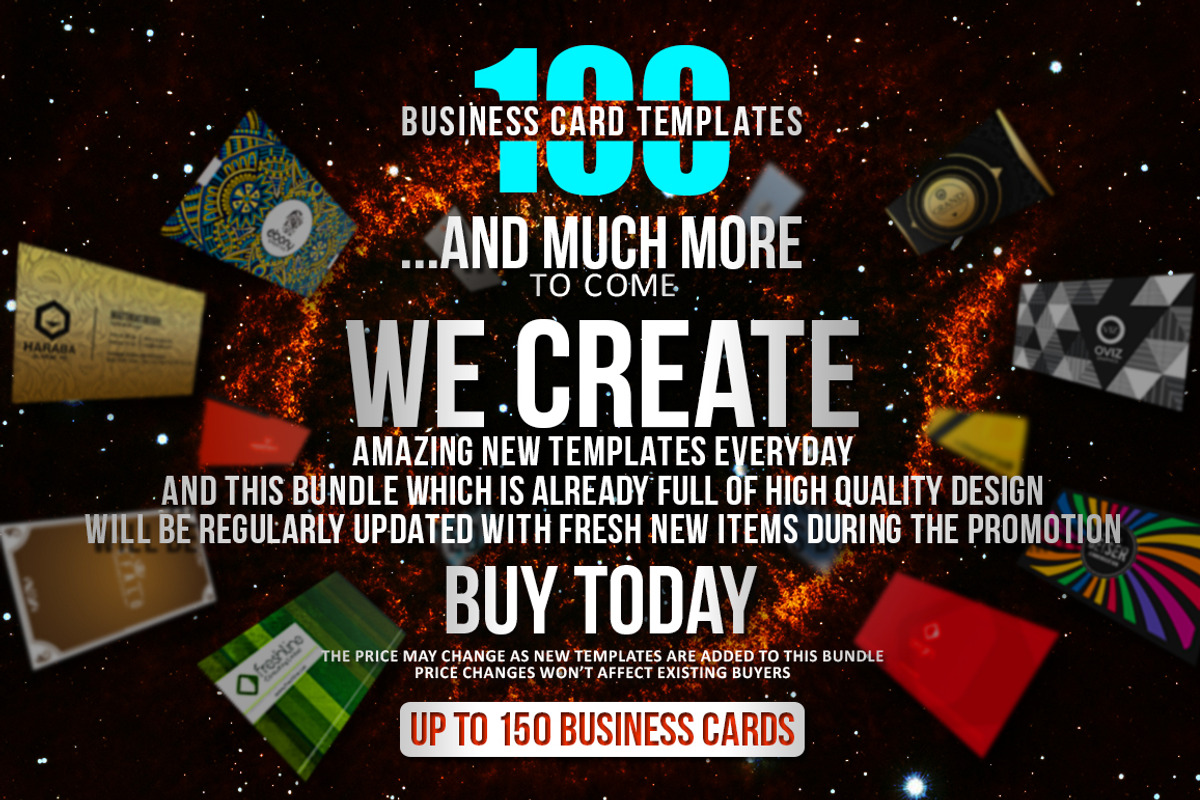 100 Massive Business Card Bundle, a Business Card Template by Marvel (Photo 2 of 6)