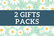 638 Flower Patterns Design Assets, a Pattern Graphic by Dreamanart (Thumbnail 2 of 2)