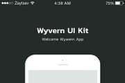 Wyvern iOS Wireframe UI Kit, a Wireframe Template by Yaroslav Zaitsev (Thumbnail 54 of 57)