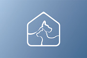 Pet Home Simple Logo For Business, a Branding & Logo Template by Logo Loom (Thumbnail 4 of 4)
