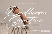 Pantherdam Signature Signature Brush, a Script Font by Letterena Studios Script (Thumbnail 1 of 15)