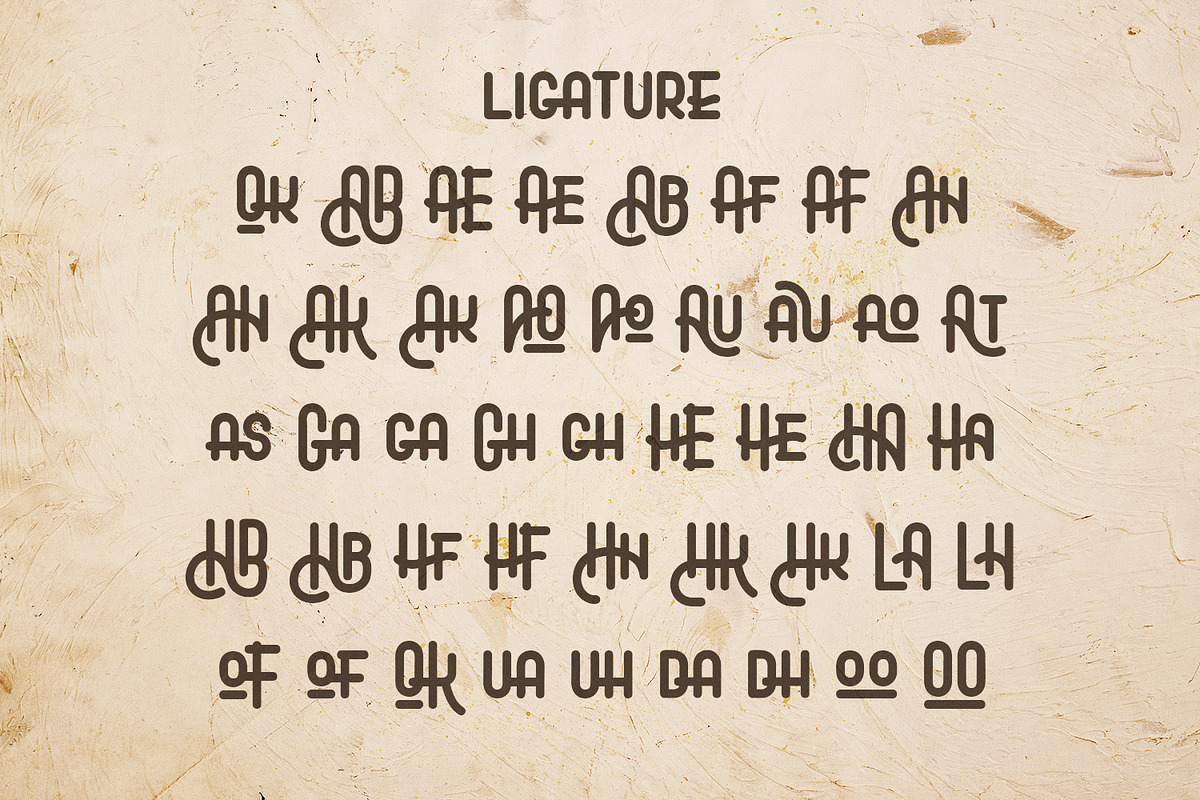 Claudio - Bouncy Display Font preview 4