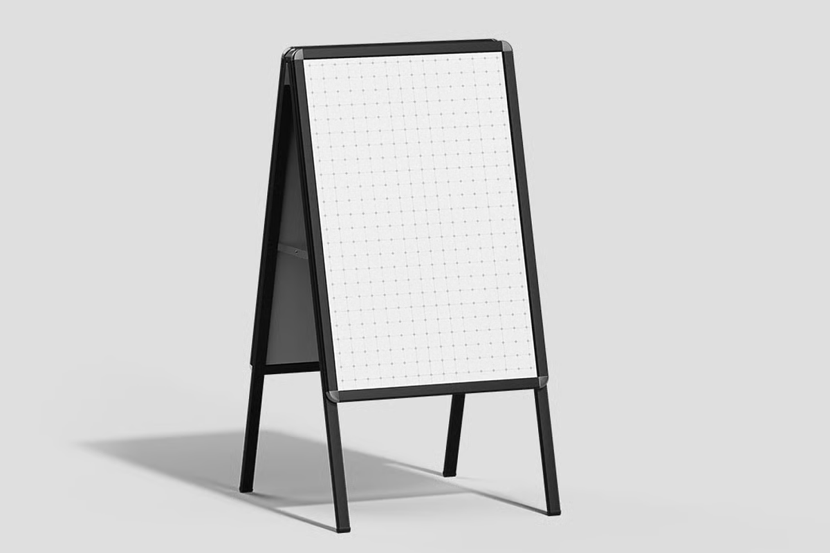 Outdoor Signboard Mockup, an Advertising Mockup by graphicsauce (Photo 1 of 4)