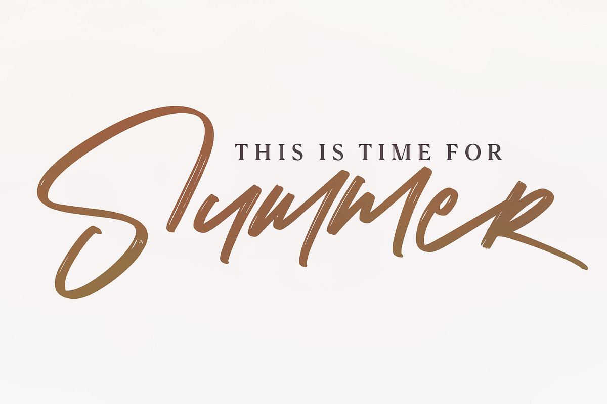 Katty Lynch Brush Font – Free Serif, a Script Font by Maulana Creative (Photo 3 of 5)
