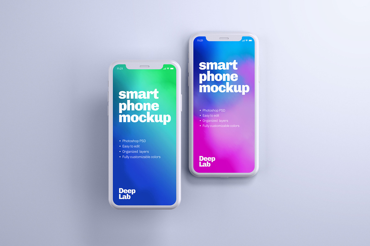 iPhone 11 Pro Clay Mockup Set, an iPhone Mockup by Deeplab (Photo 11 of 25)
