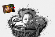 Inktober Drawing Photoshop Action, an Action Add-On by MRI STUDIO (Thumbnail 12 of 15)