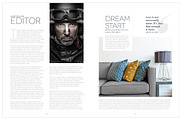 Magazine Template InDesign 13, a Magazine Template by Love Graphic Design (Thumbnail 11 of 20)