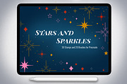 Stars and Sparkles Brushes, a Brush Add-On by SmuffizStudio (Thumbnail 1 of 4)
