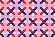 Pink Floral Geometrical Pattern, a Pattern Graphic by Art's and patterns (Thumbnail 4 of 4)