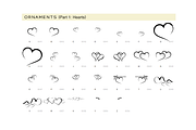 Roselind Font + Swashes & Ornaments, a Script Font by Designova® (Thumbnail 8 of 10)