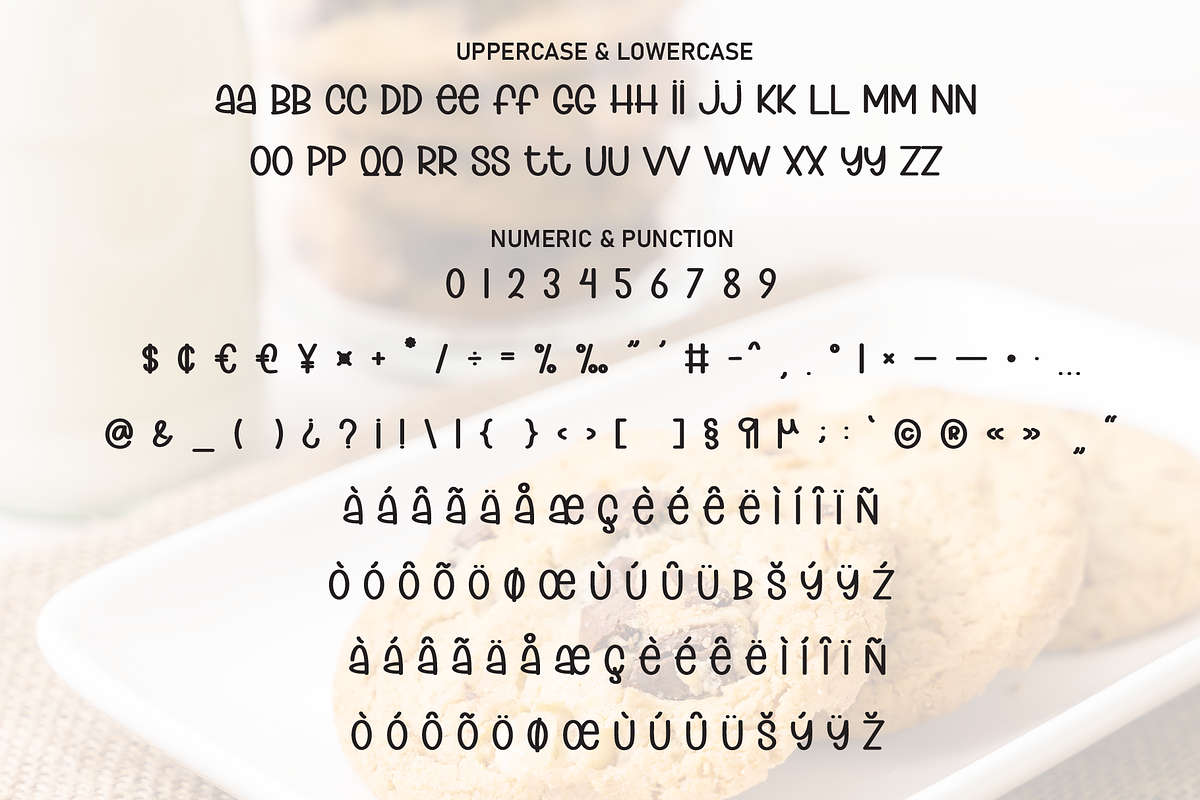 Cream Cookies | Script Font, a Script Font by Scratchones (Photo 7 of 7)