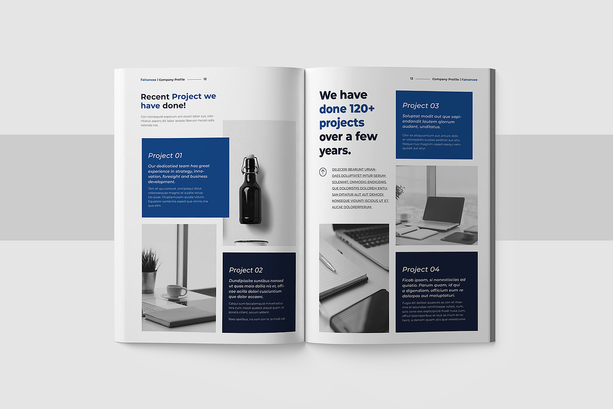 Creative Company Profile, a Brochure Template by astutedesign11 (Photo 7 of 11)