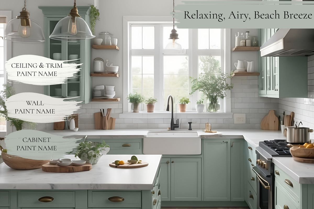 Behr Serene Home Paint Palette, a Presentation Template by CONCEPT COLORS (Photo 7 of 9)