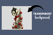Christmas Penguin Clipart, an Illustration by Designworld (Thumbnail 2 of 6)
