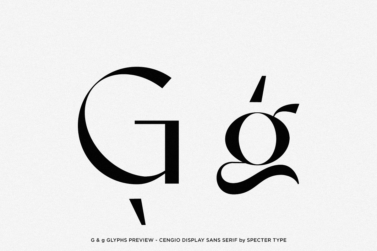Cengio - Elegant Display Sans Serif, a Sans Serif Font by spectertype (Photo 5 of 8)
