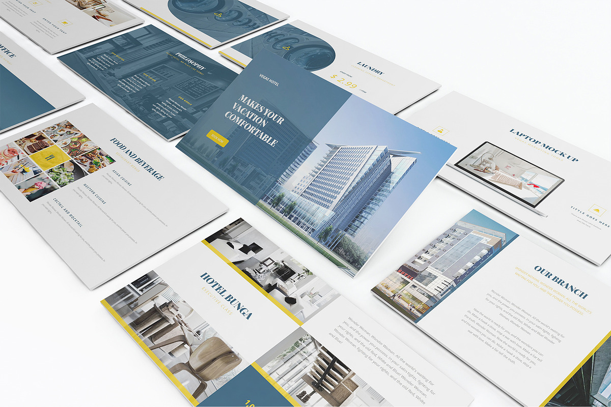 Hotel Vegas Powerpoint Template, a Presentation Template by Incools Stokie (Photo 2 of 10)