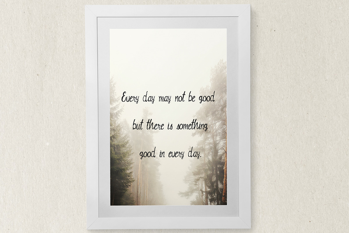Saarah Fresh Handmade Font preview 7