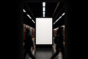 Metro Station Banner Mockup PSD, an Advertising Mockup by MD.HAMZA.DESIGNS (Thumbnail 2 of 2)
