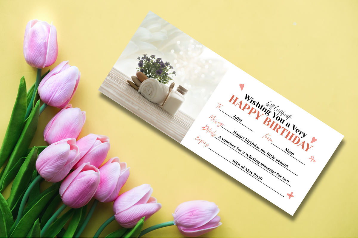 Gift Certificate Canva Template, a Card Template by GraphiCarola (Photo 5 of 8)