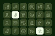 1390 Cultural and Historical Icons, an Outline Icon by Prosymbols (Thumbnail 11 of 25)