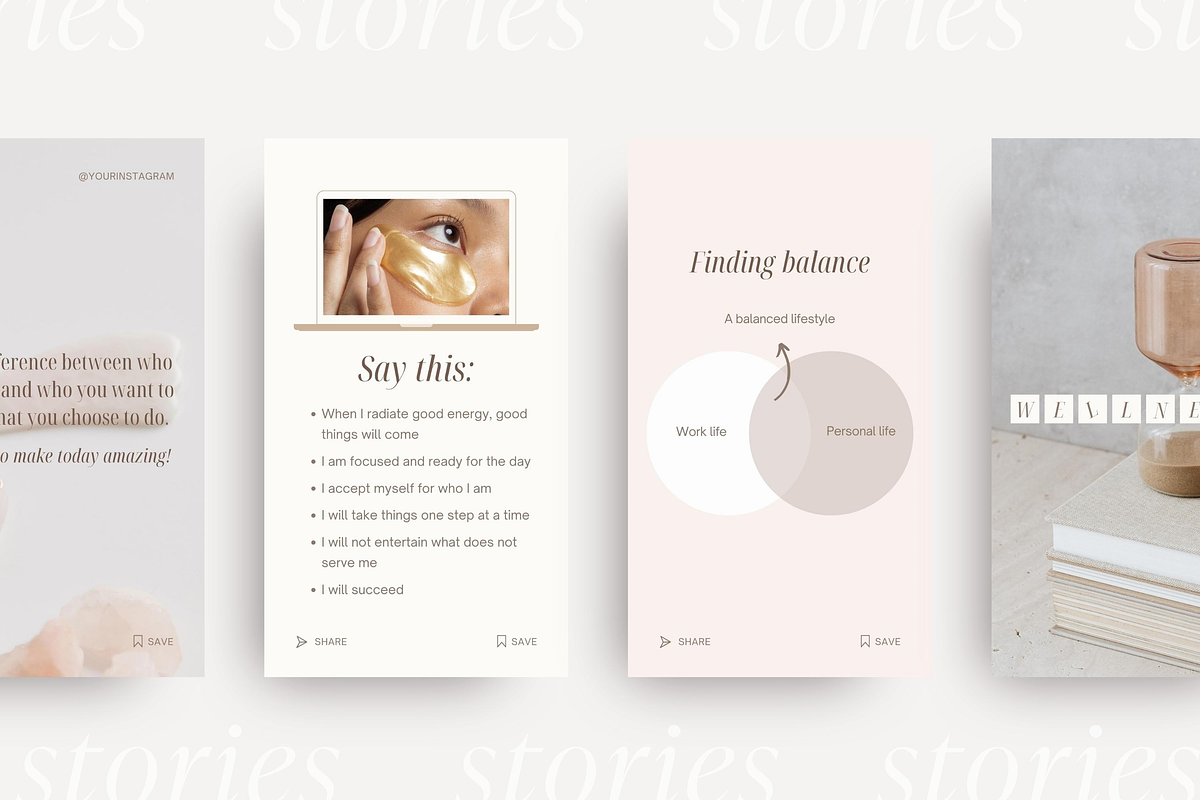 Health & Wellness templates, a Social Media Template by LiliesandBerries (Photo 12 of 21)