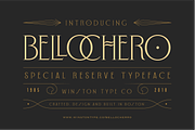WT Bellochero, a Font by Winston Type Co. (Thumbnail 1 of 11)