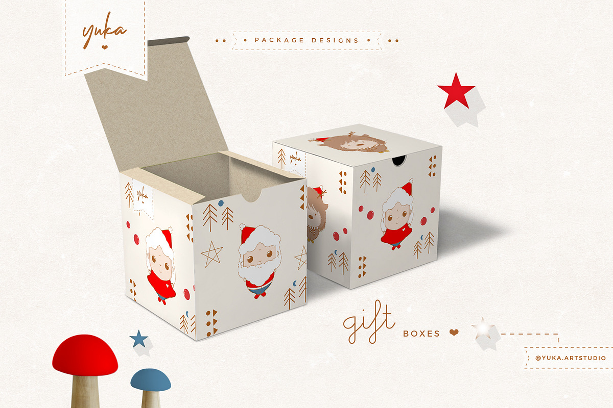 Sweet Christmas - Party Decor, a Decorative Illustration by Yuka Baby (Photo 7 of 10)