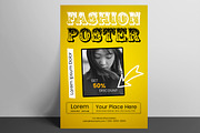 Fashion Poster Template, a Poster Template by ClickPaint_Studio (Thumbnail 2 of 3)