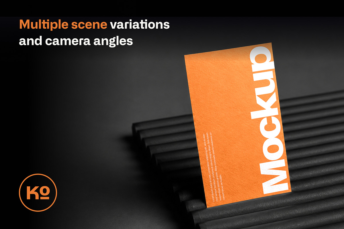 Premium Business Card Mockup Bundles, an Advertising Mockup by anamwp (Photo 4 of 5)