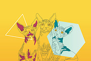 The cats, an Animal Illustration by 2D/3D (Thumbnail 4 of 5)