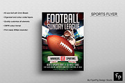 Football Flyer, a Flyer Template by FlyerPig (Thumbnail 2 of 3)