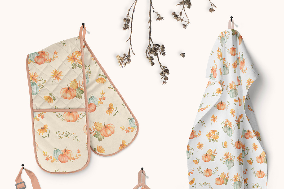 BUNDLE #1- Watercolor Patterns, an Animal Illustration by Flora+Bear (Photo 9 of 10)