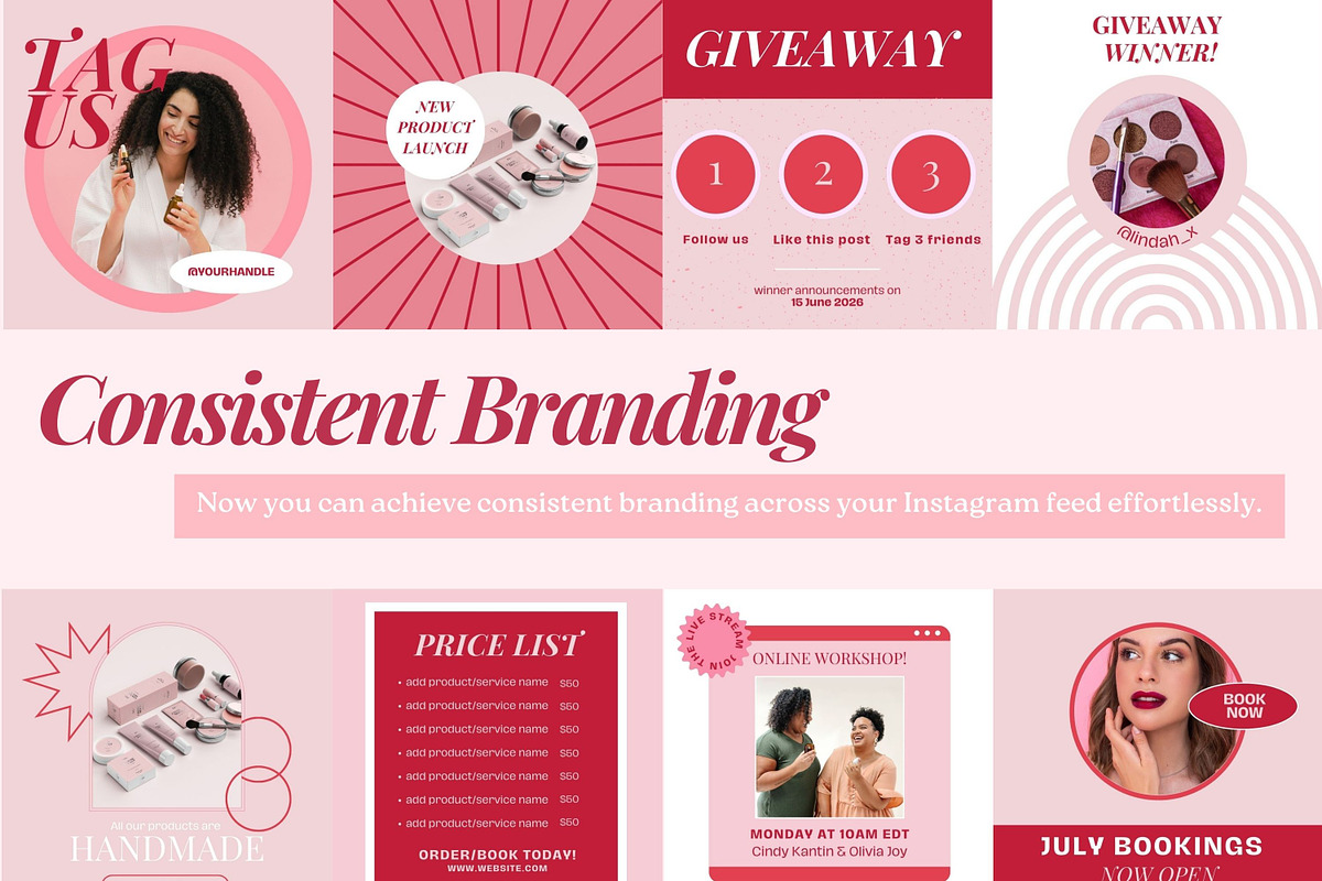 Ecommerce Instagram Posts Templates, a Social Media Template by Hell Yeah Designs (Photo 6 of 7)