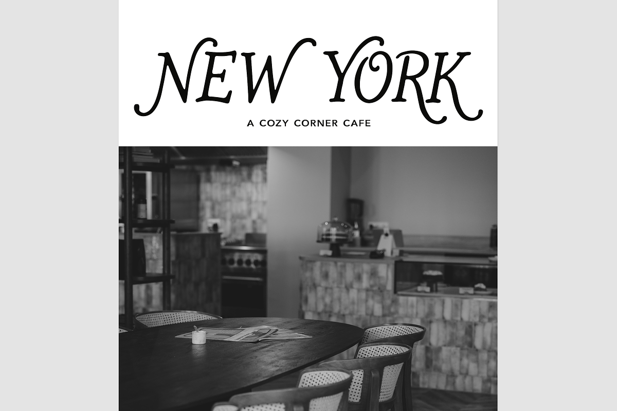 Cafeline Atelier Font, a Serif Font by gafaroff studio (Photo 2 of 6)
