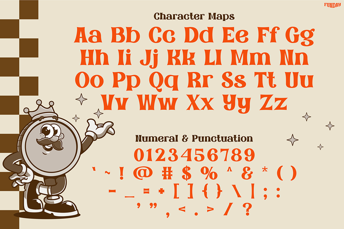 FUNDAY, a Font by Pinisi ART (Photo 2 of 10)