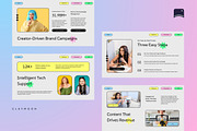 Influencer Marketing Agency, a Presentation Template by Claymoon Lab (Thumbnail 4 of 7)